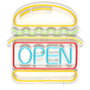 Home Deco Factory Deco Neón LED USB Burguer
