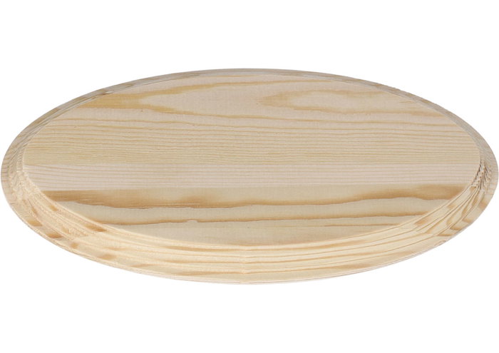 Innspiro Peana de pino macizo elipse 29x14cm Innspiro Peana de pino macizo elipse 29x14cm