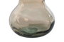 DKD Home Decor Jarrón de Cristal Reciclado Champán 26,5x26,5x76 cm