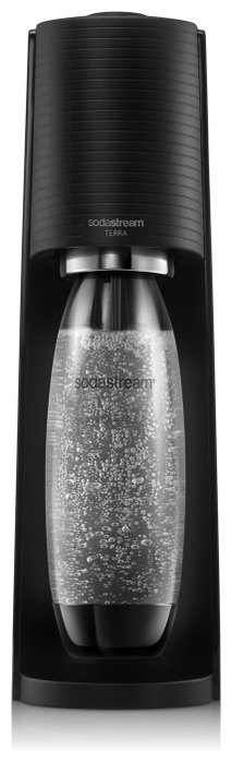 Sodastream Terran Black Machine Pack con 2 botellas LV y 1 cilindro de intercambio CQC Sodastream Terran Black Machine Pack con 2 botellas LV y 1 cilindro de intercambio CQC