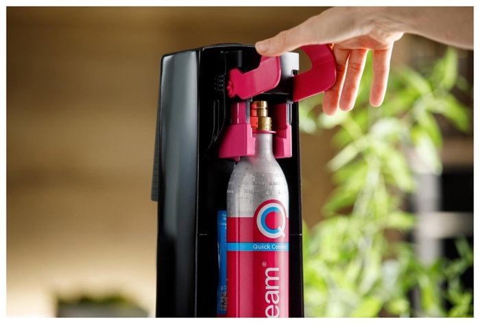Sodastream Terran Black Machine Pack con 2 botellas LV y 1 cilindro de intercambio CQC Sodastream Terran Black Machine Pack con 2 botellas LV y 1 cilindro de intercambio CQC