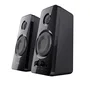 Trust Tytan Altavoces PC 2.0 Alámbricos 36W PMPO (18W RMS) con Control de Bajos, Negro - USB, Jack 3.5 mm