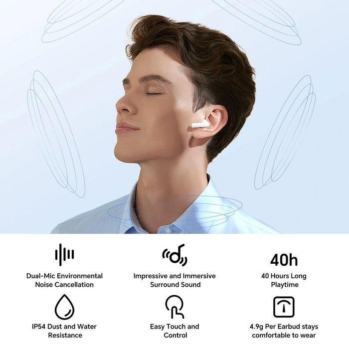 Honor Choice Earbuds X7e Blanco