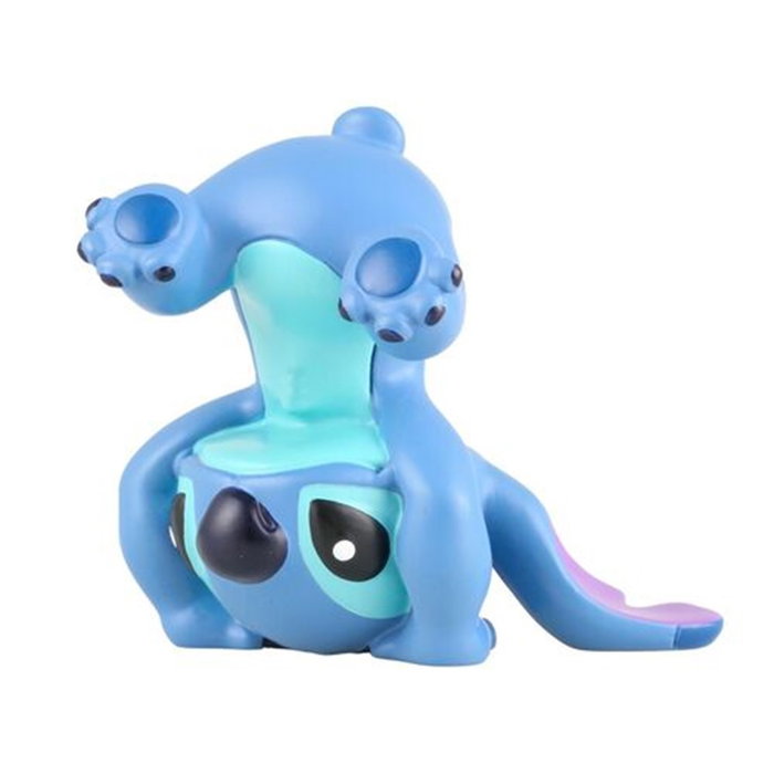 Enesco Figura de Resina Lilo & Stitch de Disney, 8 cm, Pintada a Mano