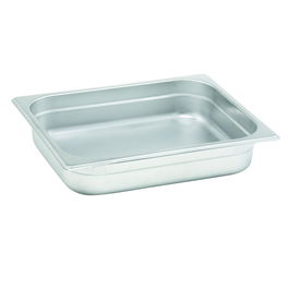 DBMARK - GNP23100 - Cubeta GN 2/3 de acero inoxidable. Tamaño 32,5 x 35,4 cm. Profundidad 10 cm. Capacidad 9,2 L - Venta 1 unidad