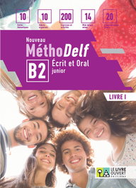 LE LIVRE OUVERT NOUVEAU METHO DELF B2 PACK ECRITE ET ORAL (TESTS+CD)