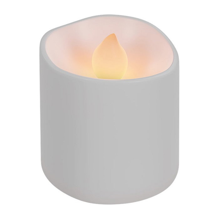 Goobay Velas LED Teelichter Blancas, Pack de 6 Goobay Velas LED Teelichter Blancas, Pack de 6