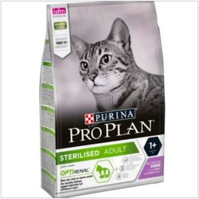 Purina Pro Plan Feline Adult Sterilised Pavo 3kg Purina Pro Plan Feline Adult Sterilised Pavo 3kg