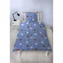 Pokemon AAART15021 Juego de Cama Reversible Microfibra Pikachu y Starter 1G III 140 x 200 cm + Funda Almohada 63 x 63 cm