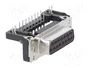 HARTING Conector D-Sub 15 Pines Hembra Angular 90° para PCB
