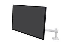 Ergotron Series LX 45-490-216 Brazo de Monitor para Escritorio Blanco, Soporte VESA 75x75/100x100mm, Pantallas hasta 34" (86.4cm) y 11.3kg, Altura Ajustable 33cm, Giro 360°