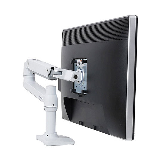 Ergotron Series LX 45-490-216 Brazo de Monitor para Escritorio Blanco, Soporte VESA 75x75/100x100mm, Pantallas hasta 34" (86.4cm) y 11.3kg, Altura Ajustable 33cm, Giro 360° Ergotron Series LX 45-490-216 Brazo de Monitor para Escritorio Blanco, Soporte VESA 75x75/100x100mm, Pantallas hasta 34" (86.4cm) y 11.3kg, Altura Ajustable 33cm, Giro 360°
