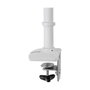 Ergotron Series LX 45-490-216 Brazo de Monitor para Escritorio Blanco, Soporte VESA 75x75/100x100mm, Pantallas hasta 34" (86.4cm) y 11.3kg, Altura Ajustable 33cm, Giro 360°