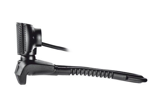 Trust Trino - Webcam Con Micrófono Incorporado, Botón Para La Captura De Fotos De Hasta 8 Megapíxeles, Compatible Con Live Messenger Y Skype, Calidad De Vídeo Hd Ready 720P, Color Negro