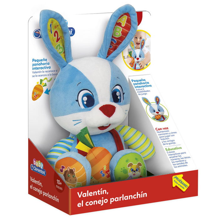 CLEMENTONI Valentin el Conejo Parlanchin