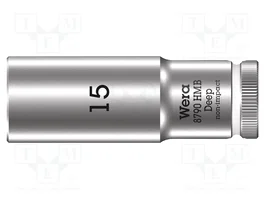 WERA Vaso HEX 15mm 3/8 de la serie 8790 HMB Deep