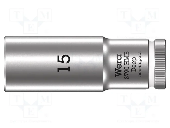 WERA Vaso HEX 15mm 3/8 de la serie 8790 HMB Deep WERA Vaso HEX 15mm 3/8 de la serie 8790 HMB Deep