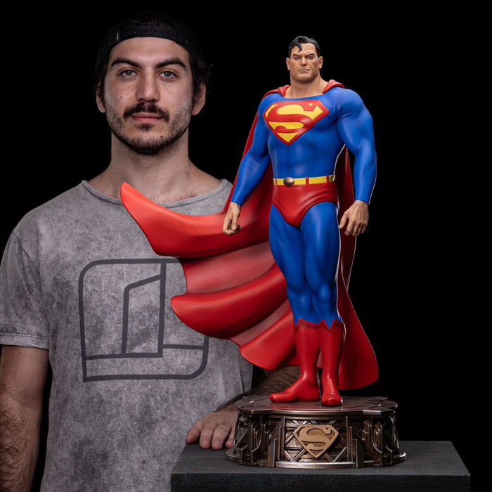 Iron Studios Estatua Legacy Replica 1/4 Superman DC Trinity