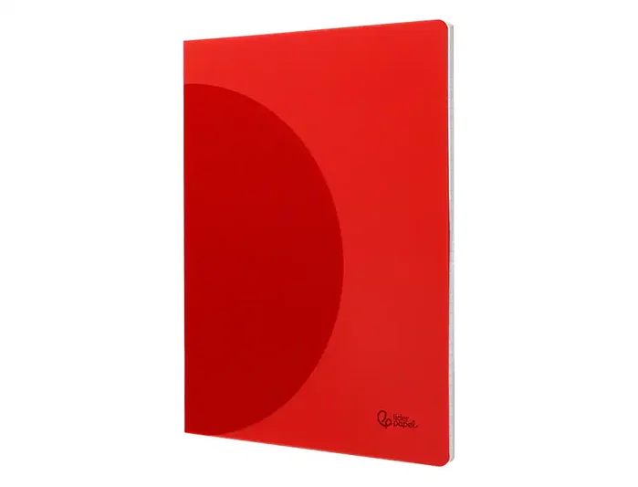 Liderpapel Libreta A5 Tapa de Plástico 48 Hojas 90g Colores Surtidos