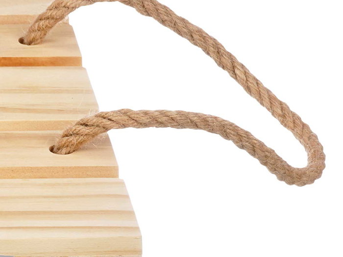 Giftdecor Bandeja Palet Asas Cuerda 42 cm x 3 cm x 28 cm Madera Pino Natural (Set de 12) Giftdecor Bandeja Palet Asas Cuerda 42 cm x 3 cm x 28 cm Madera Pino Natural (Set de 12)