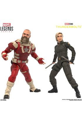 Hasbro Marvel Legends Pack de 2 Figuras Yelena Belova & Red Guardian 15 cm