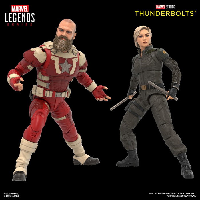 Thunderbolts Marvel Legends Pack de 2 Figuras Yelena Belova & Red Guardian 15 cm