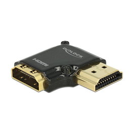 DeLOCK Adaptador HDMI de alta velocidad 4K 90 grados derecha negro