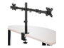 StarTech.com Brazo de Soporte para Dos Monitores ARMDUAL2, Acero, Negro