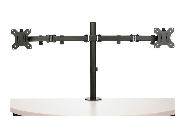 StarTech.com Brazo de Soporte para Dos Monitores ARMDUAL2, Acero, Negro