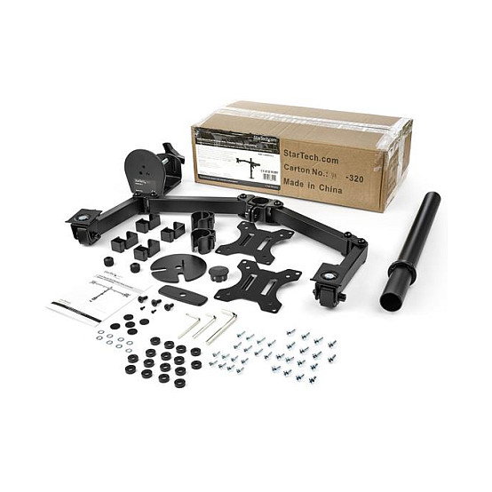 Startech Brazo de Soporte Articulado para 2 Monitores, Acero