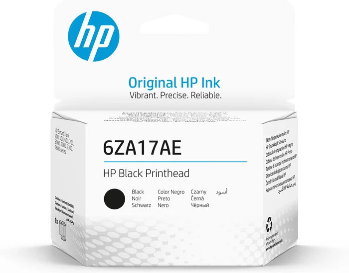HP Cabezal de impresión 6ZA17AE Negro Original para Smart Tank 5100, 555, 559, 570, 655, 7305 HP Cabezal de impresión 6ZA17AE Negro Original para Smart Tank 5100, 555, 559, 570, 655, 7305