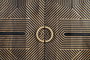 DKD Home Decor Armario Classy 23 Negro Natural 85 x 38 x 134 cm