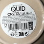 Quid Plato Hondo Cerámico Creta Beige 21,5 cm