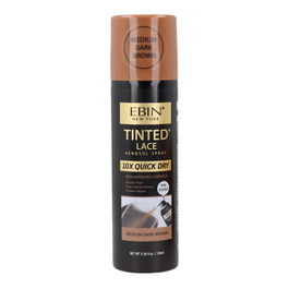 Ebin New York Quick Tinted Lace Spray Medium Dark Brown 100 ml - Spray para Encaje Teñido de Secado Rápido