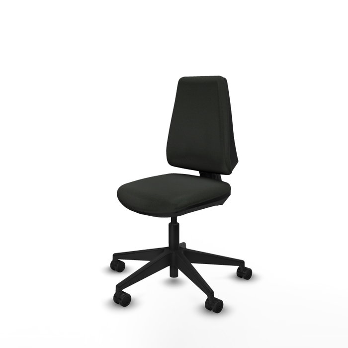 PIQUERAS Y CRESPO Silla de oficina Elche Negra sin brazos PIQUERAS Y CRESPO Silla de oficina Elche Negra sin brazos