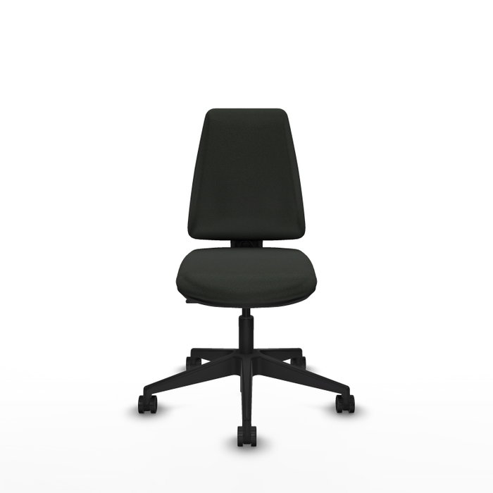 PIQUERAS Y CRESPO Silla de oficina Elche Negra sin brazos PIQUERAS Y CRESPO Silla de oficina Elche Negra sin brazos