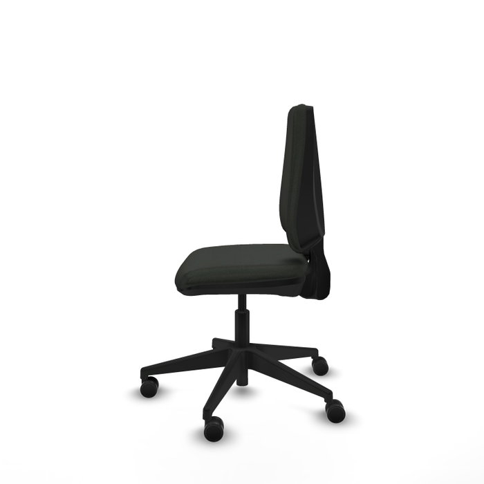 PIQUERAS Y CRESPO Silla de oficina Elche Negra sin brazos PIQUERAS Y CRESPO Silla de oficina Elche Negra sin brazos