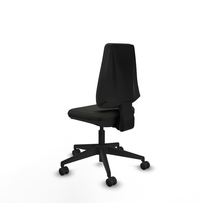 PIQUERAS Y CRESPO Silla de oficina Elche Negra sin brazos PIQUERAS Y CRESPO Silla de oficina Elche Negra sin brazos