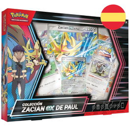 POKEMON JUEGO DE CARTAS Blister Zacian Ex Cartas Pokemon Español