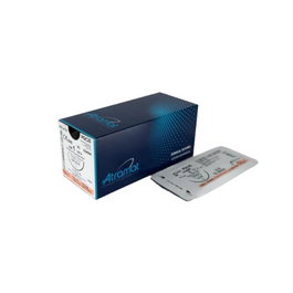 Atramat Aguja Triangular 30 mm Violeta 12 Unidades para Cirugía