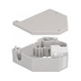 DeLOCK Adaptador de carril DIN con módulo Keystone USB 2.0 Tipo-A hembra a USB 2.0 Tipo-A hembra 87163