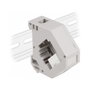 DeLOCK Adaptador de carril DIN con módulo Keystone USB 2.0 Tipo-A hembra a USB 2.0 Tipo-A hembra 87163