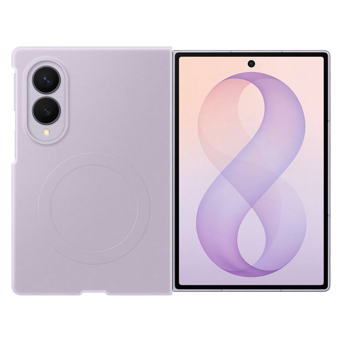 SAMSUNG Samsung Silicone Magnet Case para Galaxy Z Fold8, Violeta SAMSUNG Samsung Silicone Magnet Case para Galaxy Z Fold8, Violeta