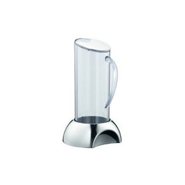 OMS Cono Blanco Cereal Alto con Soporte Inox