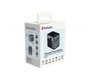 Verbatim UTA-03 Adaptador de Viaje Universal con 3 USB-C y 2 USB-A (30W PD)