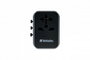 Verbatim UTA-03 Adaptador de Viaje Universal con 3 USB-C y 2 USB-A (30W PD)