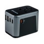 Verbatim UTA-03 Adaptador de Viaje Universal con 3 USB-C y 2 USB-A (30W PD)