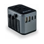 Verbatim UTA-03 Adaptador de Viaje Universal con 3 USB-C y 2 USB-A (30W PD)