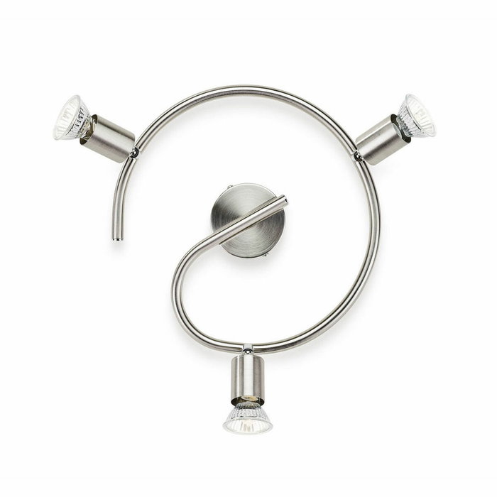 Philips Limbali Plafón Circular 3 Elementos Cromo Mate GU10
