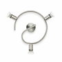 Philips Limbali Plafón Circular 3 Elementos Cromo Mate GU10